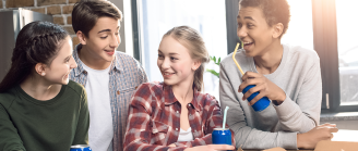 groupe d'adolescents
