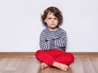 Crise de colère enfant