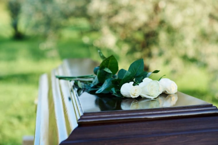 Rose sur une tombe