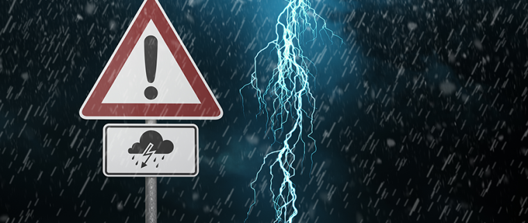 signalisation orage