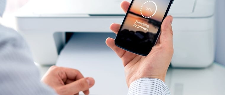 smartphone imprimante