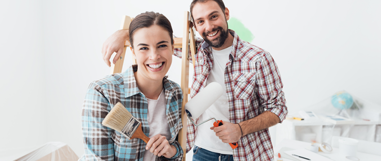 couple en rénovation
